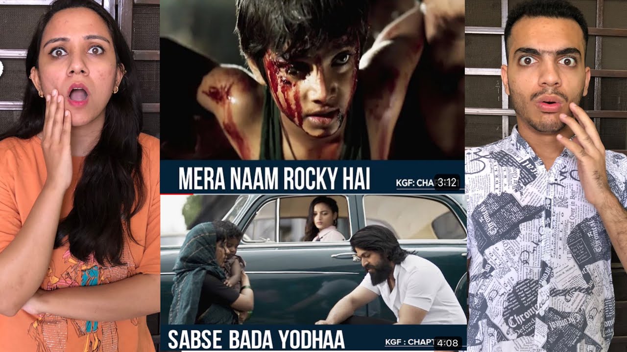 KGF Chapter 1 Mera Naam Rocky hai Scene | Yash | Pakistani Reaction