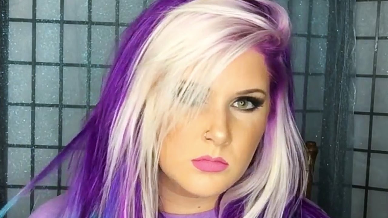Purple Hair Makeover • Joico Color Intensity Orchid | Luna Kara
