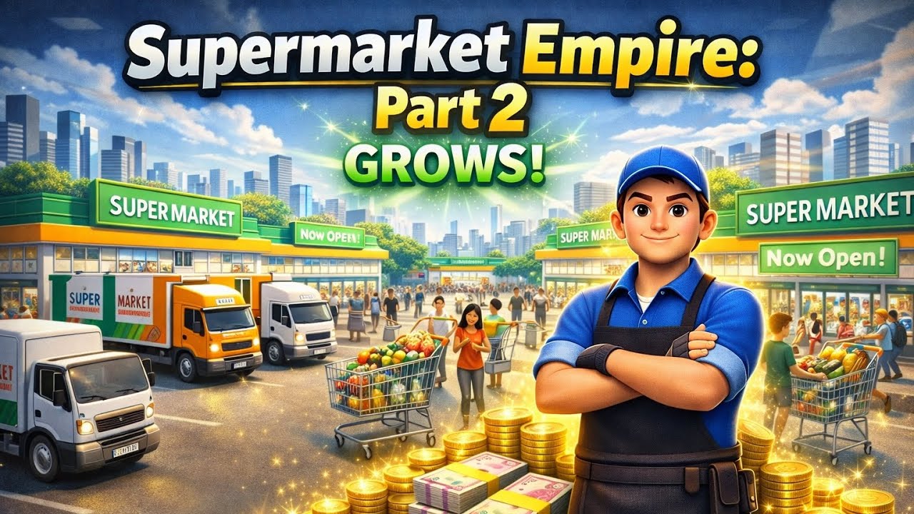 GROWING MY OWN MARKET TO NEXT LEVEL || MY SUPERMARKET EMPIRE || PART2 