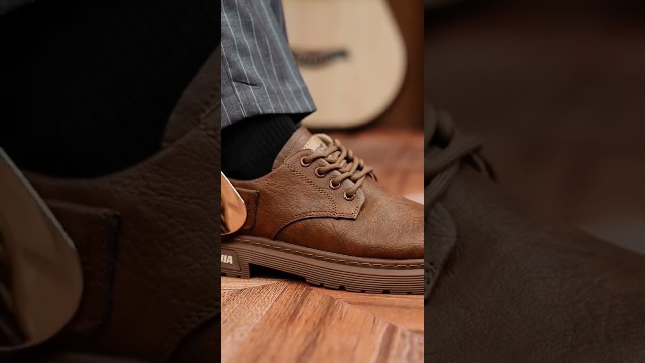 Part 249 | New Men's Shoes Autumn And Winter Velvet Warm Cotton Shoes#fyp #luxuryshoes #menshoes