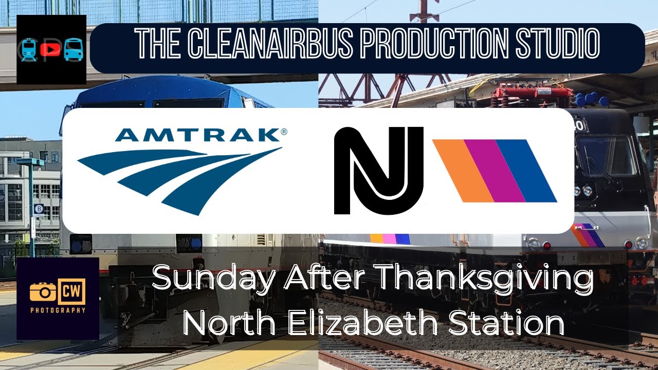 ᴴᴰ NJ transit and Amtrak | Sunday After Thanksgiving Observations 11.30.25