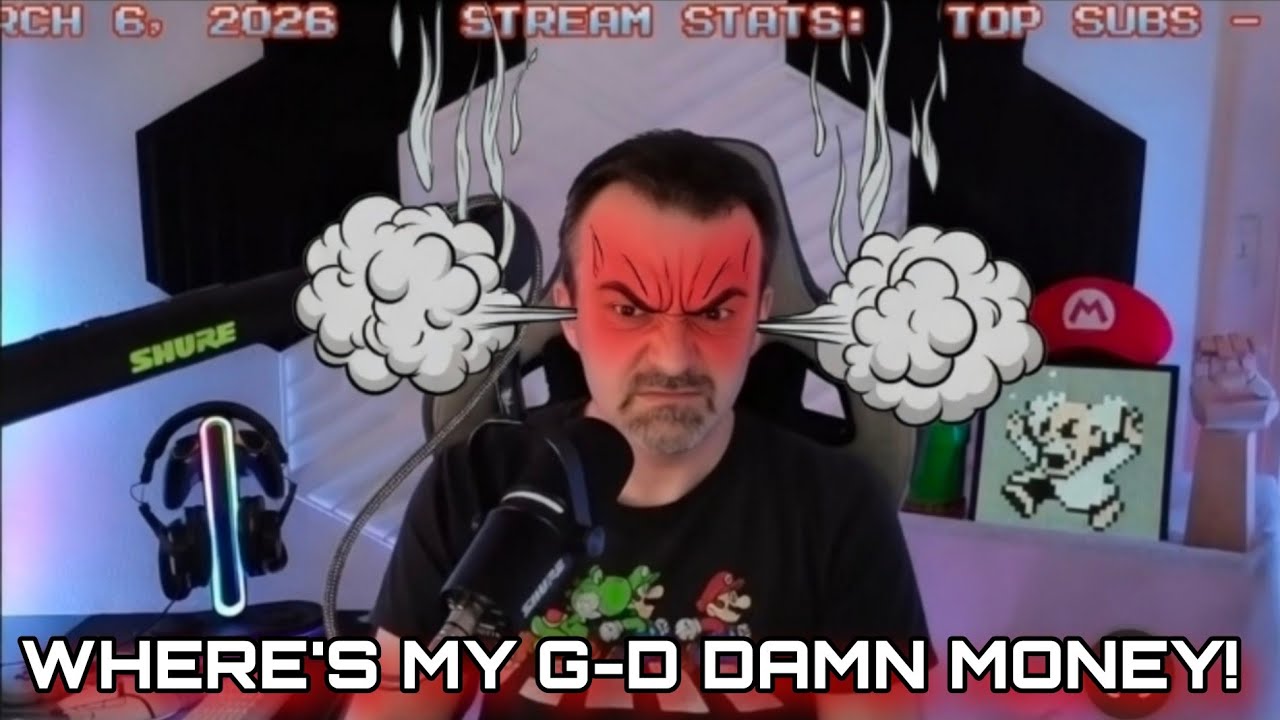DSP Crashes Out Over Failed Retro Marathon Stream! Tons Of Beg, Lots of Withholding! 🤣