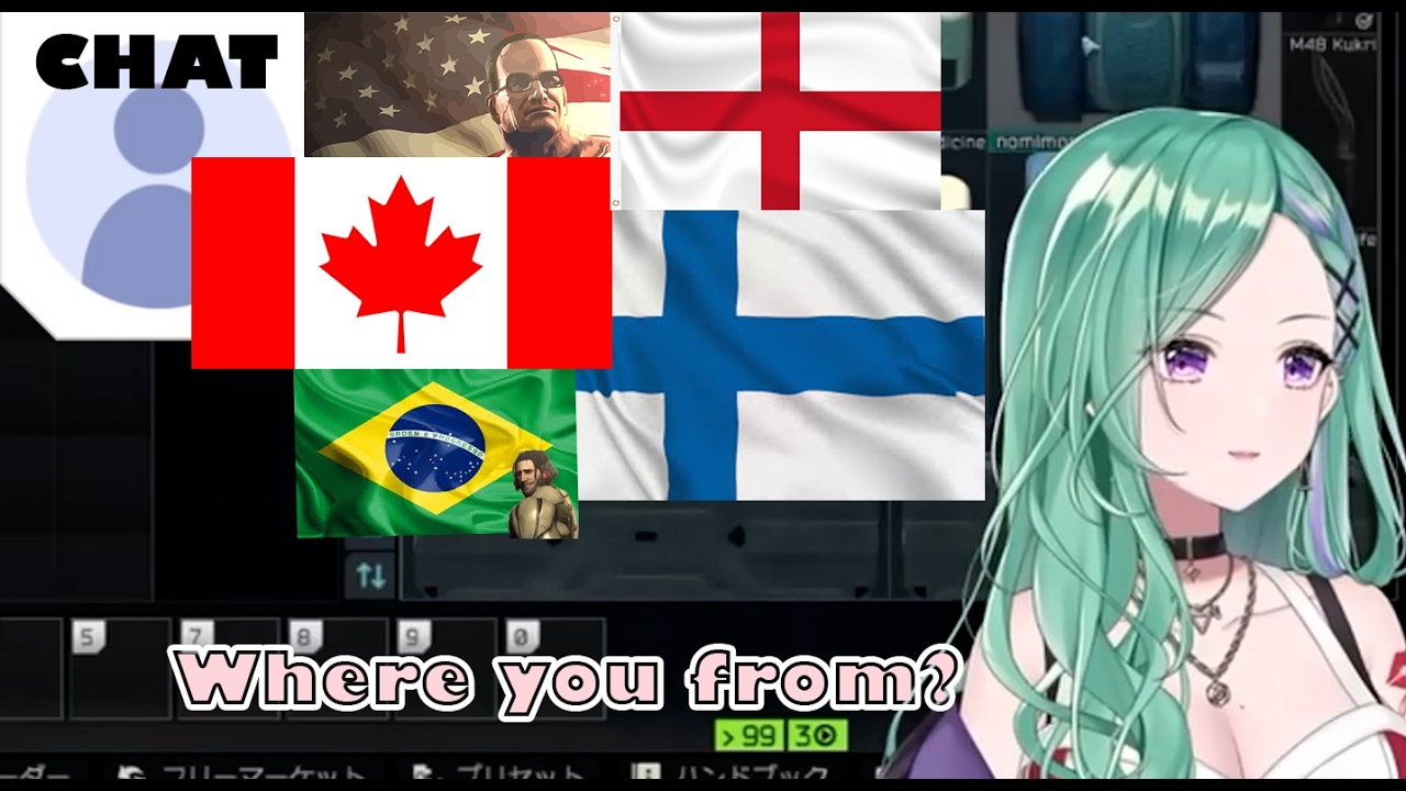 YB Tarkov converse in English with Overseas Bro [Yakumo Beni | Vspo]