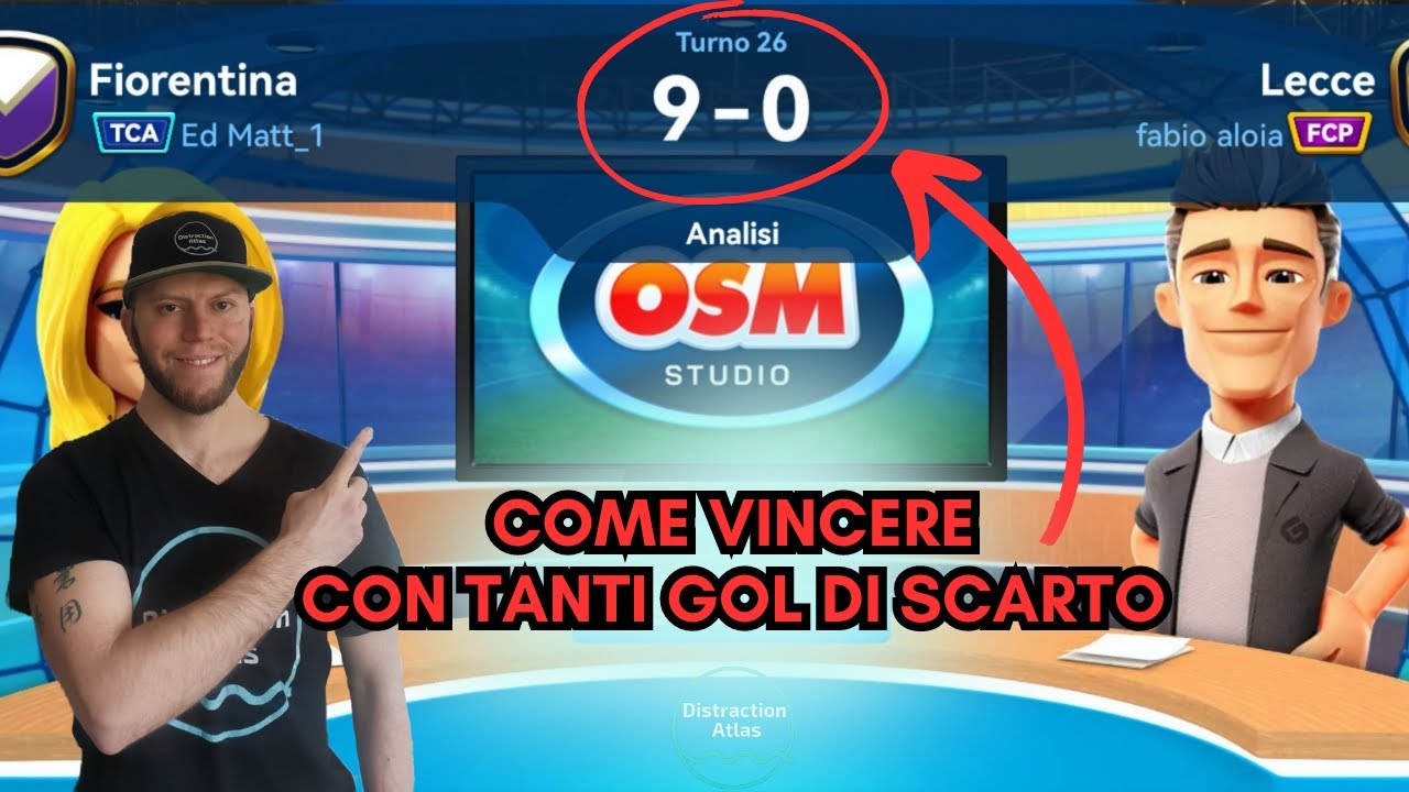 Come vincere SEMPRE su Online Soccer Manager: COME VINCERE CON TANTI GOL DI SCARTO!