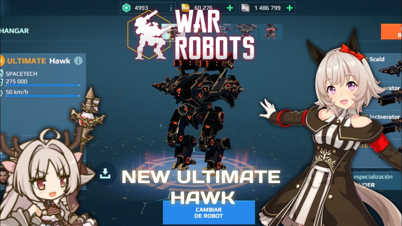 Nuevo ULTIMATE HAWK 🔥 (TEST SERVER) | War Robots