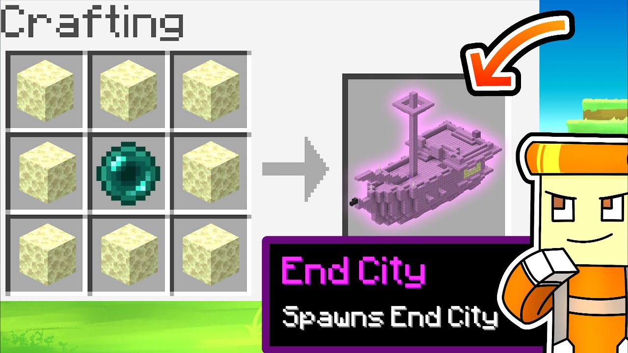 Minecraft but you can CRAFT STRUCTURES