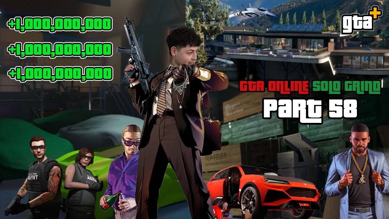 GTA V ONLINE GEEKED SOLO GRIND PT 58 