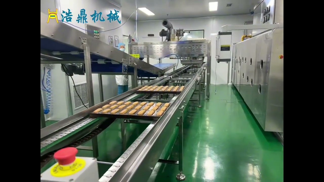 HAW DING Tunnel Oven System - Industrial wholesale cake production #cakefactory #bakeryequipment