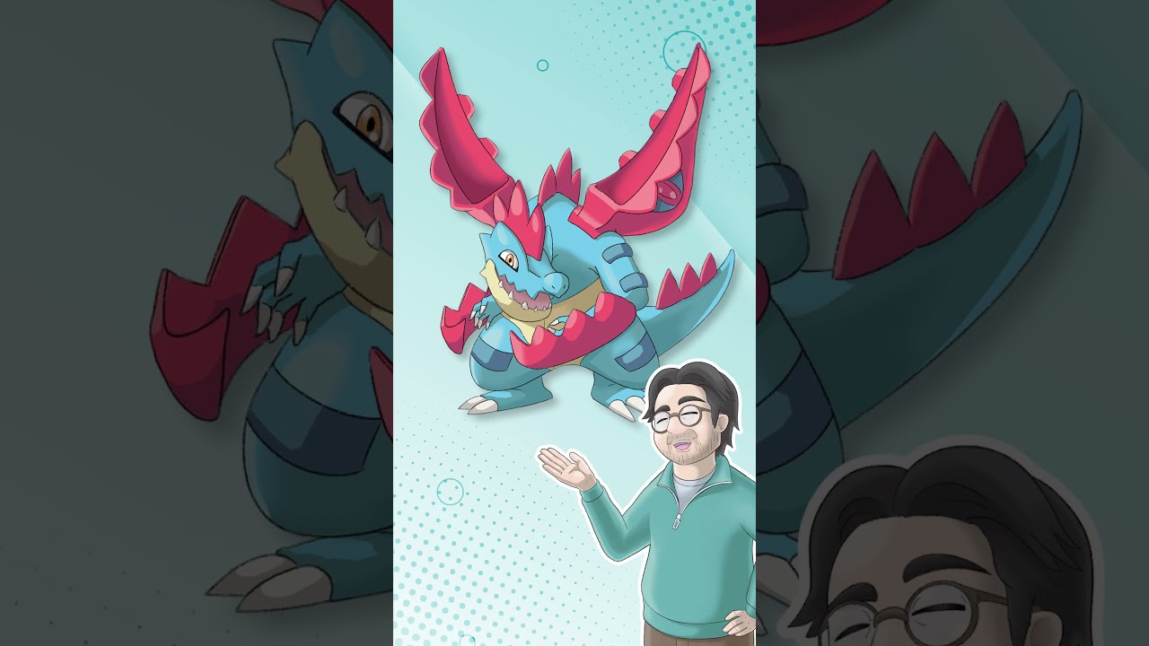 Redesigning MEGA FERALIGATR - Pokemon Legend ZA