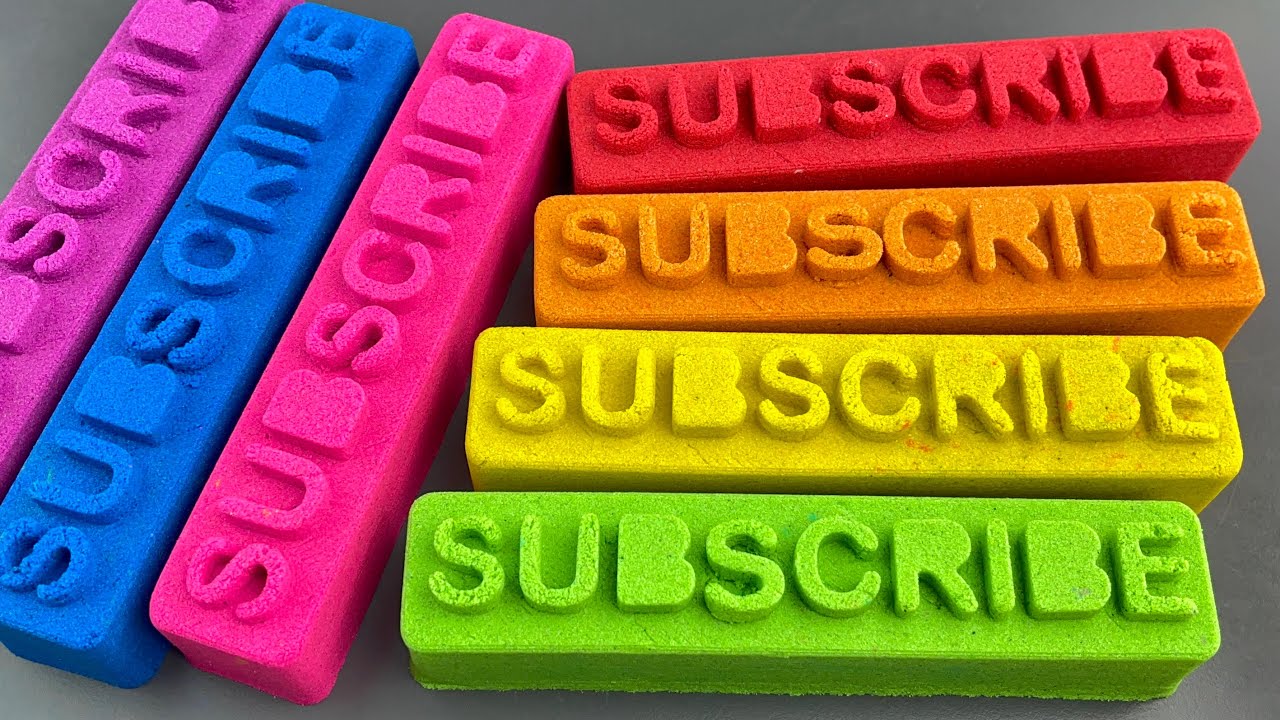ASMR Subscribe Kinetic Sand Sensory Satisfaction And Relaxing