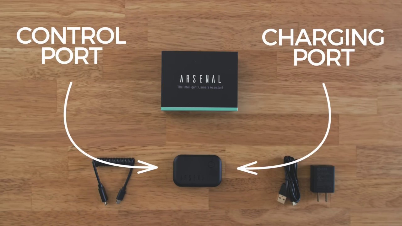 Arsenal Setup for Canon, Nikon & Fuji Cameras with iPhone