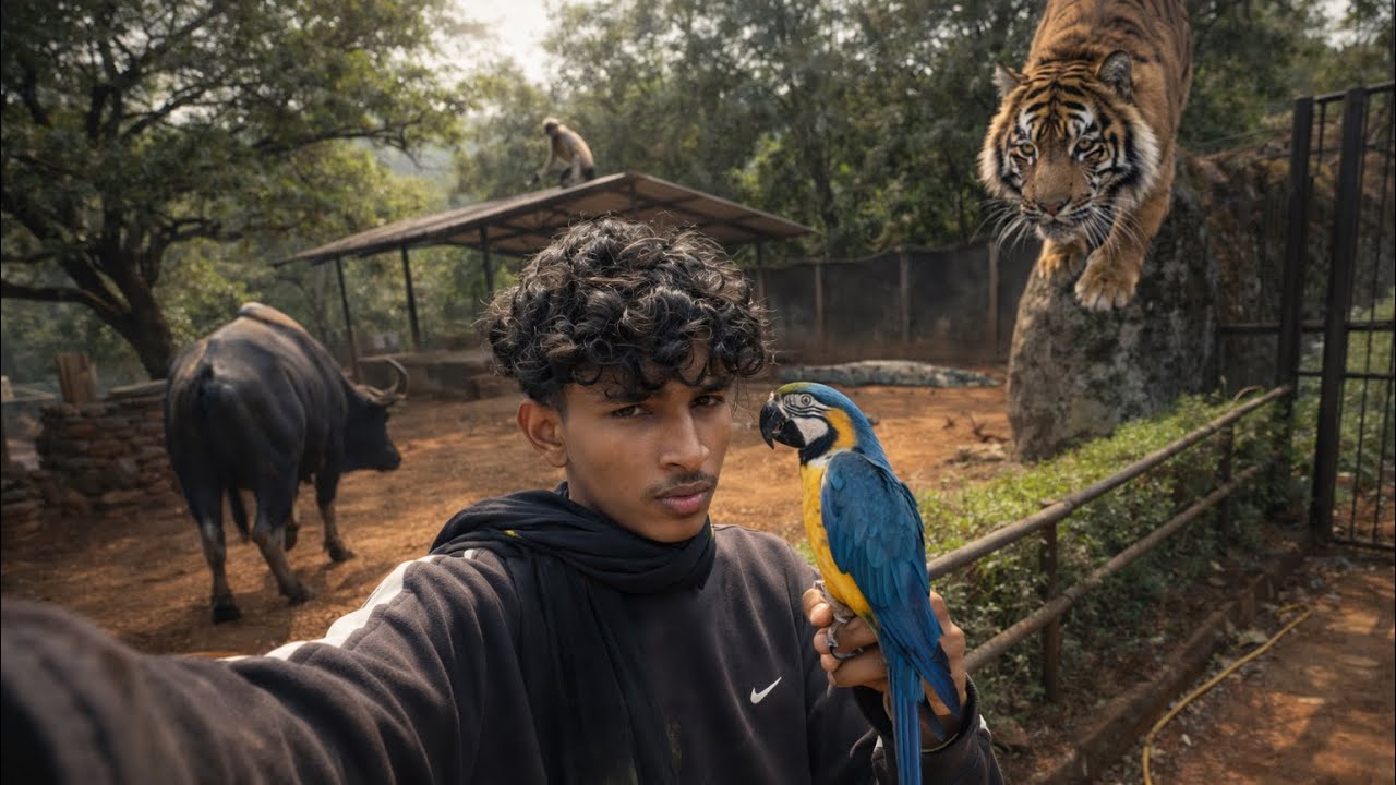 Intna Kareeb Se wild animal kabhi nahi dekha🤯
