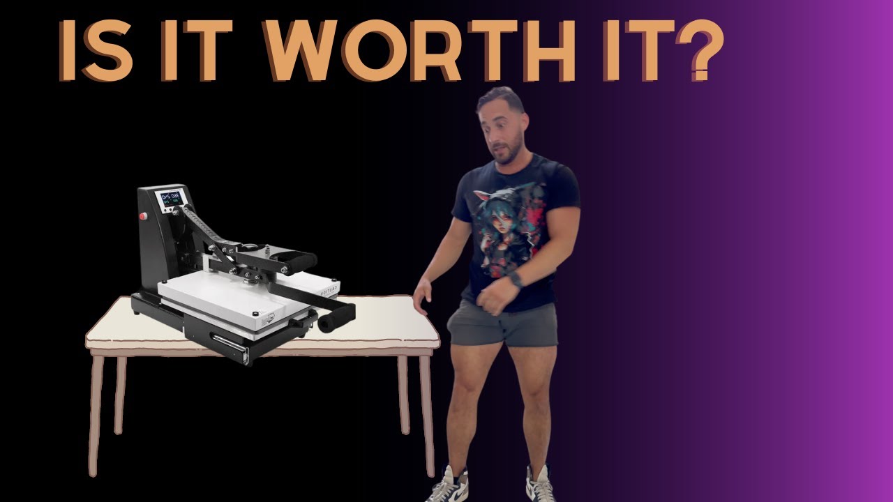 Heat Press Nation Signature Series 15x15 Heat Press unboxing, testing and reviewing.