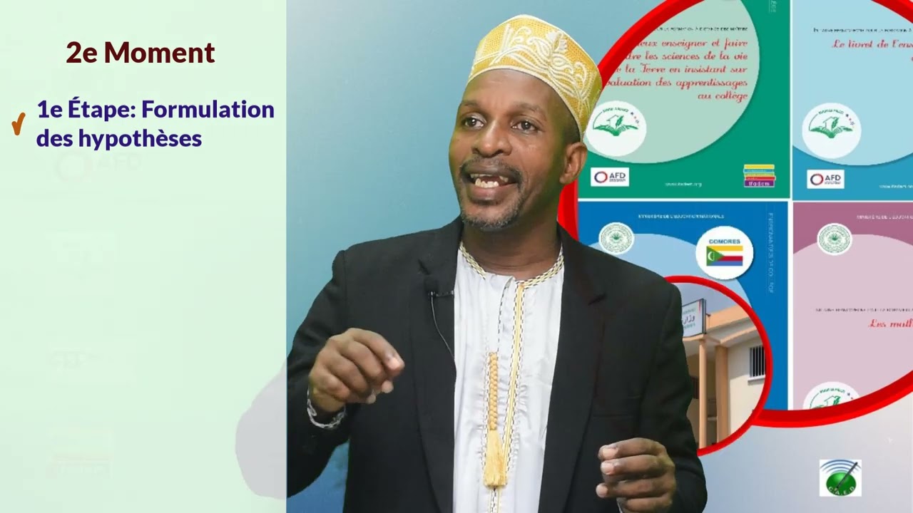 Ifadem Comores-Sciences de la Vie et de la Terre :  Prévoir des activités à faire exécuter