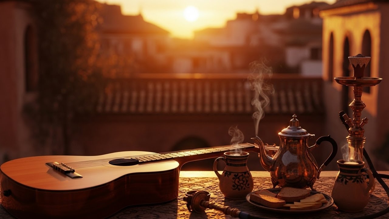 Spanish Guitar & Oud - Best Flamenco Rumba Instrumental With A Soft And Calm Atmosphere