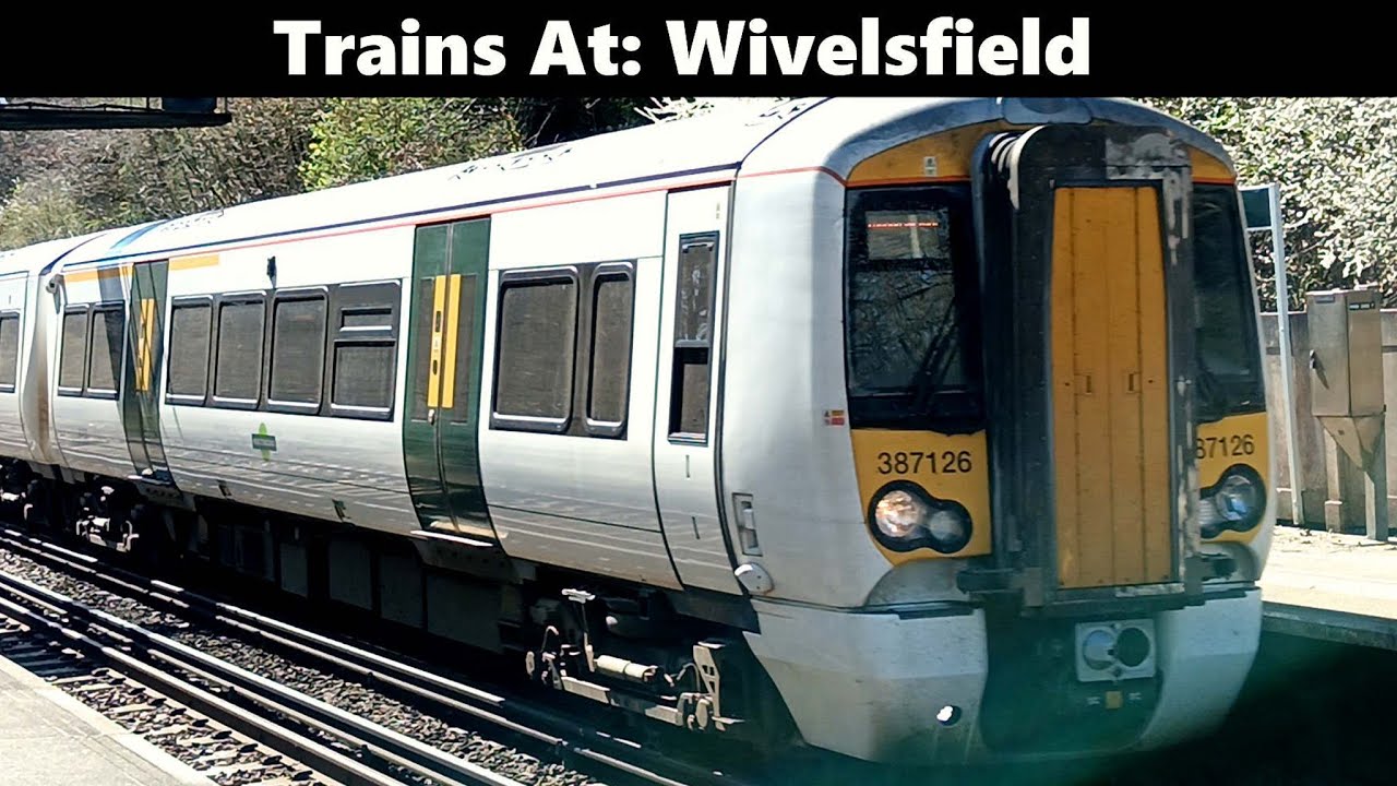 Trains At: Wivelsfield (Inc: Ex-Great Northern Class 387/1s, Freight, Tones, & More) 01/04/2025