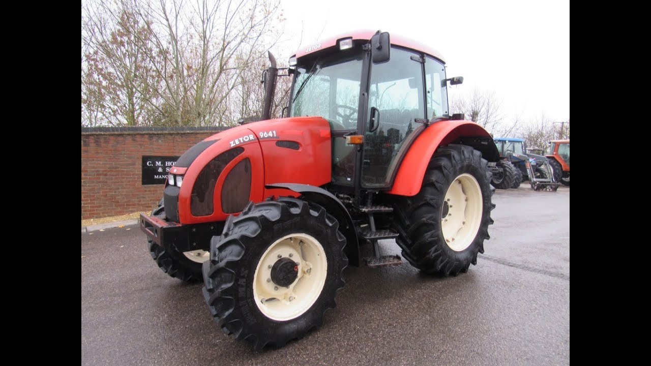 ZETOR 9641 TRACTOR WALK ROUND VIDEO TOUR