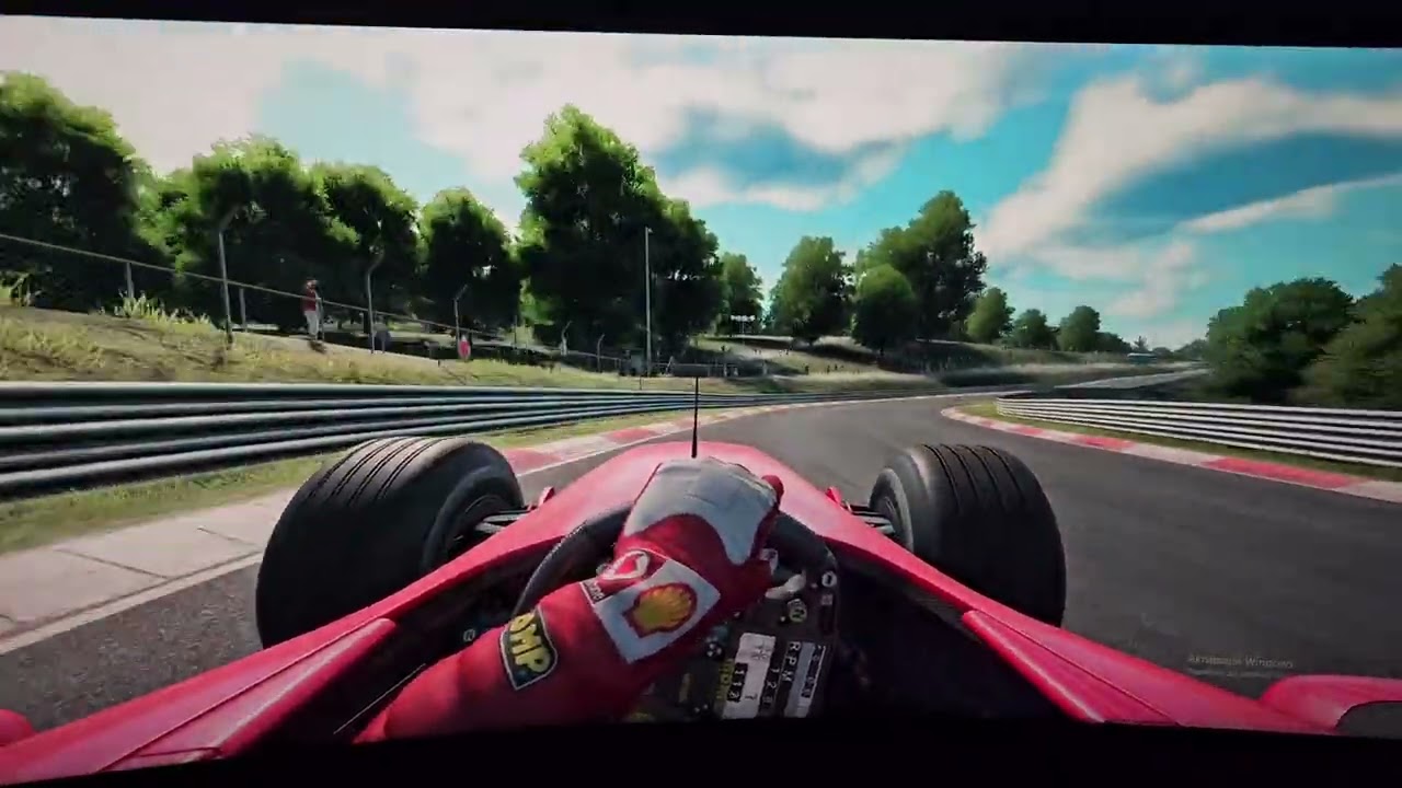 Nurburgring F1 2004 unskill driving