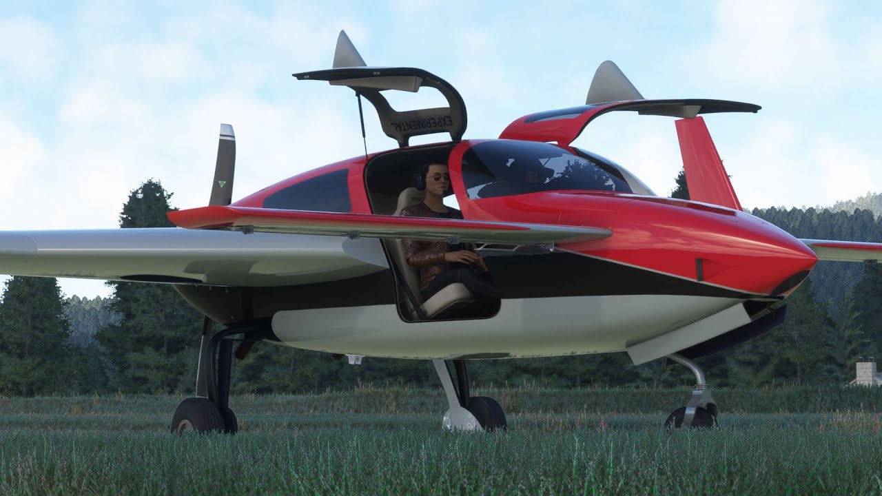 First look (for me) at the Black Square Velocity XL in Microsoft Flight Simulator
