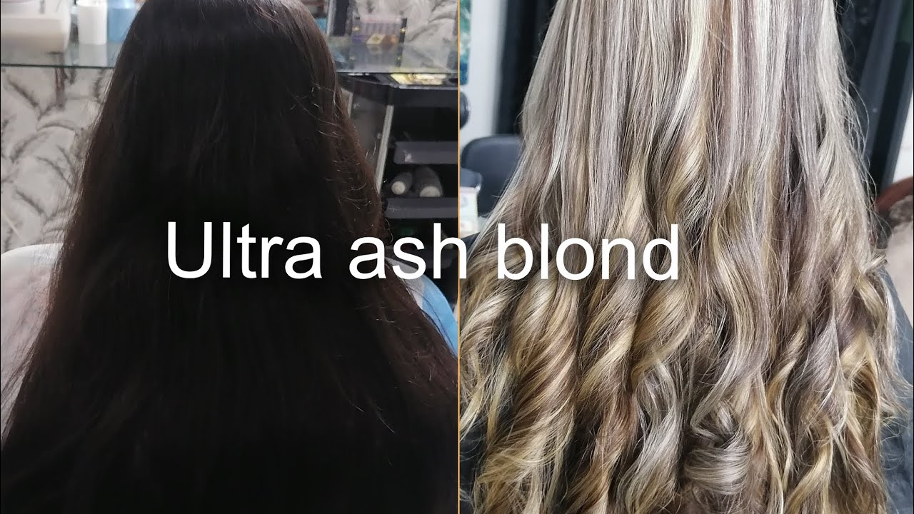 How to do ultra ash blond