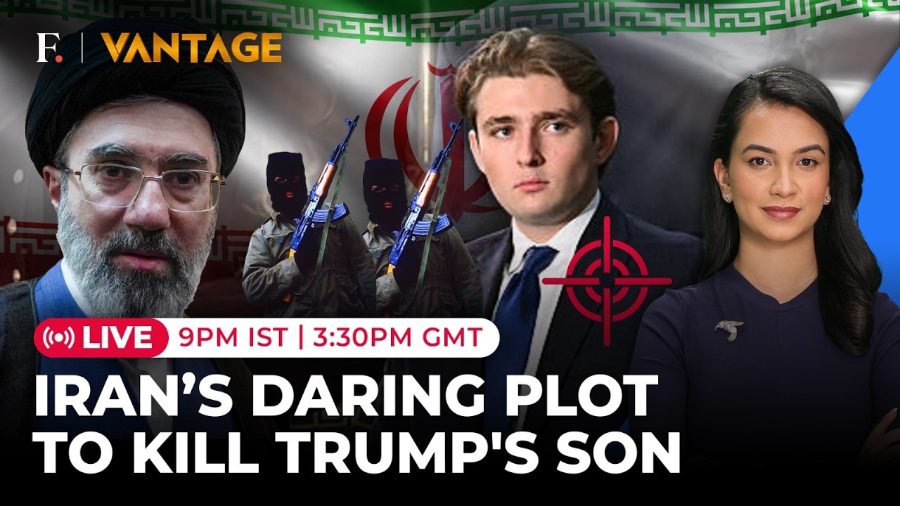 US Iran War: Tehran Puts $10-Million Bounty on Barron Trump | Vantage on Firstpost