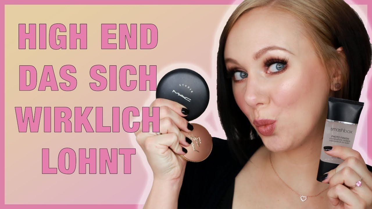 Diese High End Produkte lohnen sich! | Full Face nur High End Kosmetik