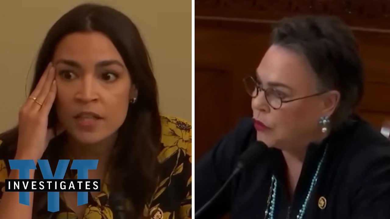 AOC Puts DISRESPECTFUL MAGA Republican In Her Place