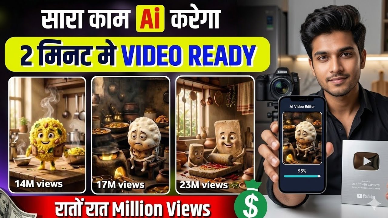 Viral AI Health Animation Video Kaise Banaye | Free AI Tools 😱