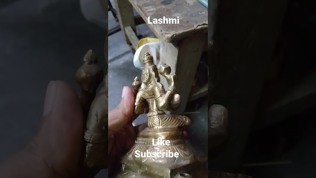 #lakshmi #lakshmi devi #idol#sculpture#god#asmr #new #viral #trending #impon#shorts #kalai #silai #