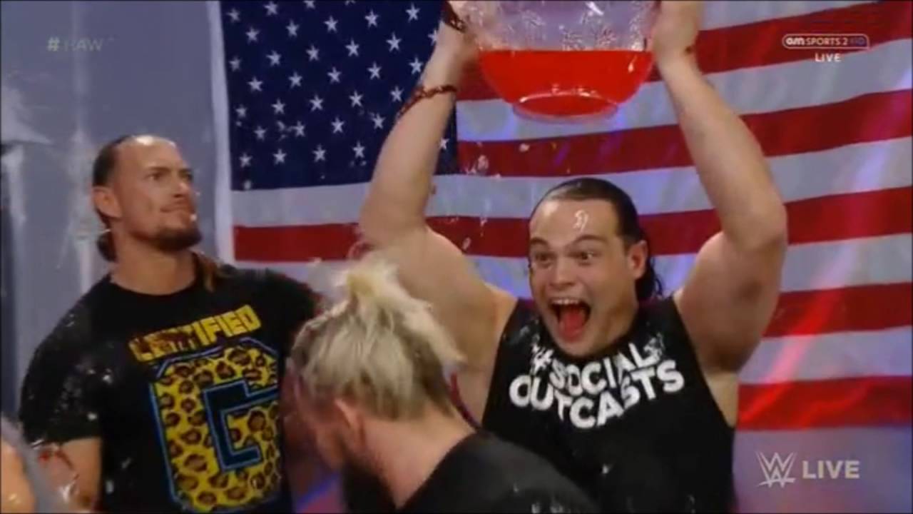 4th of July 2016 WWE Raw Funny Food Fight (Complete)
