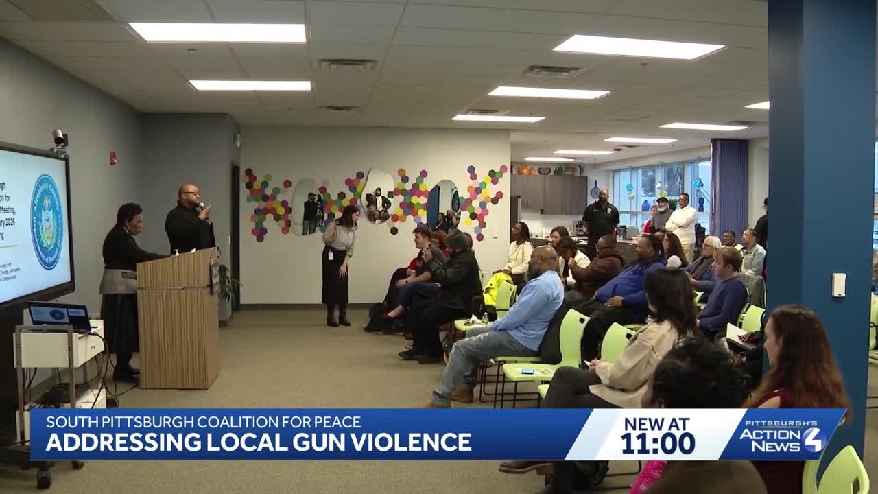 Decrease in gun violence discussed at South Pittsburgh Coalition for Peace meeting