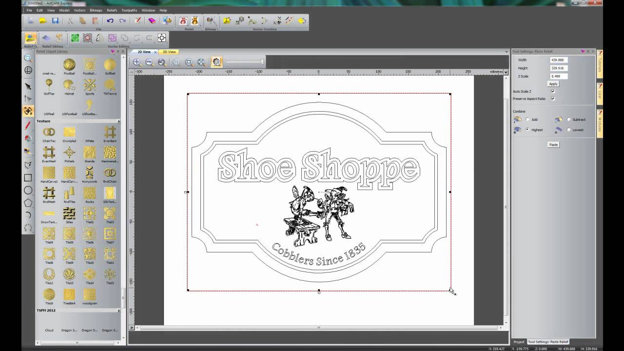 An Introduction to ArtCAM Express - Creating a Sign
