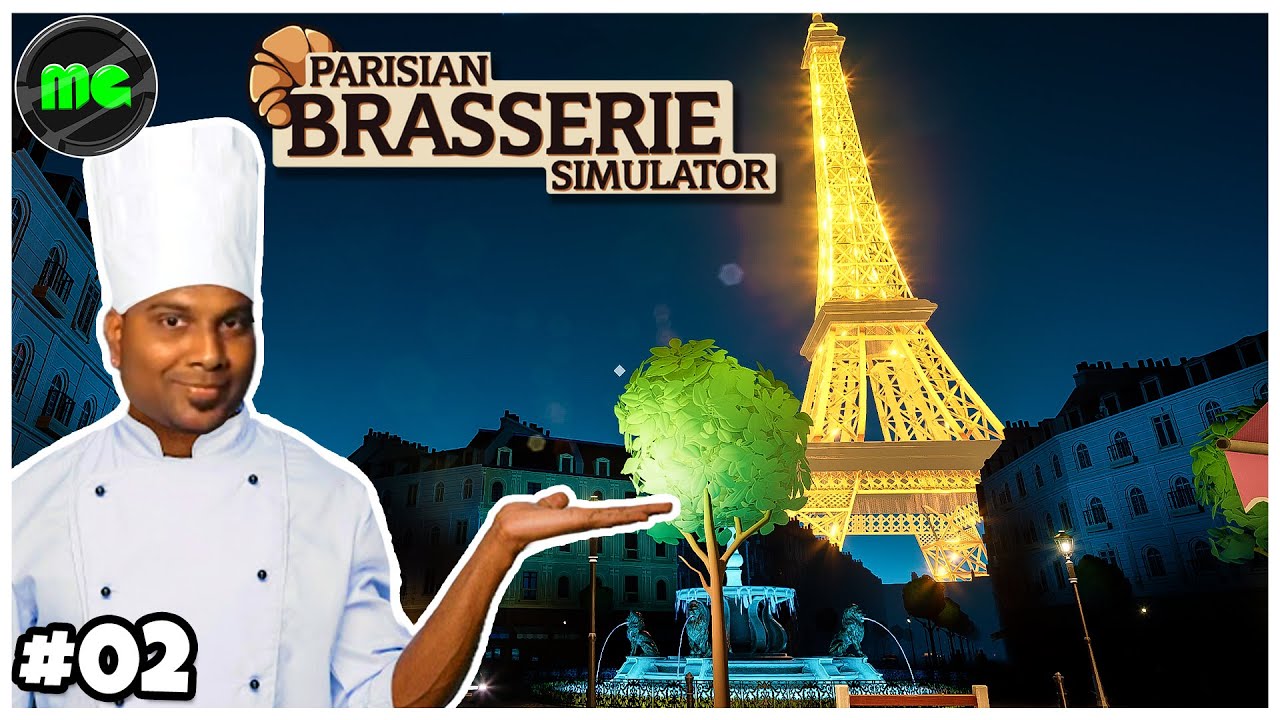 பாரிஸ் பக்கோடா  Parisian Brasserie Simulator | Co-Op | Epi 02 | Manguni Gamer
