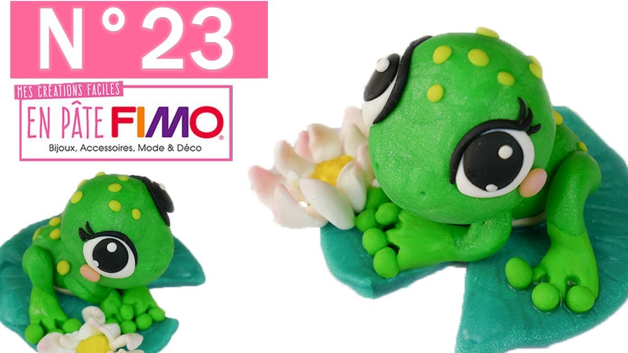 UNE GRENOUILLE ! (revue du magazine n°23 de chez collection FIMO )