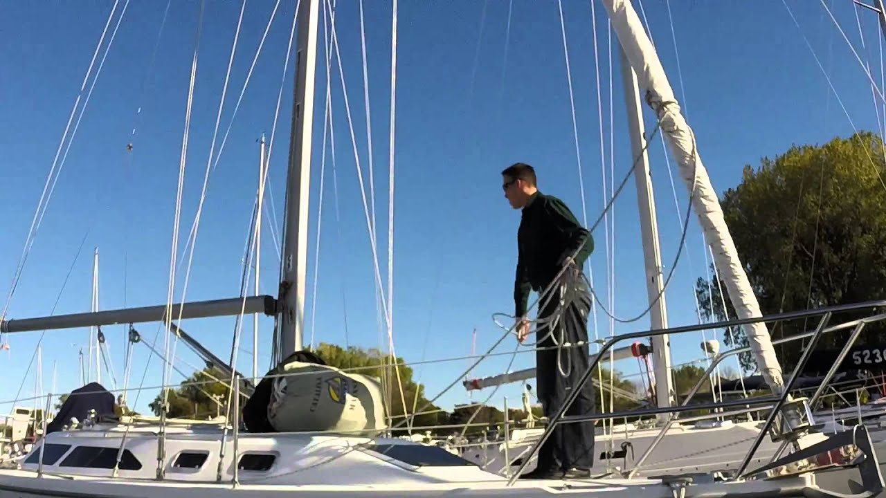Sailboat Sail Removal 2014