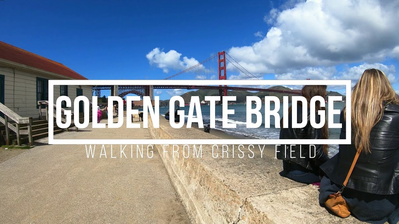 Golden Gate Bridge Walk From Crissy Field 4K San Francisco