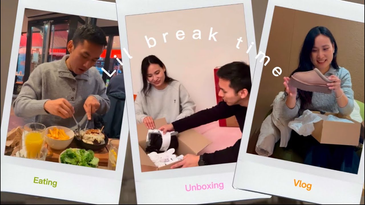 Lil break time|| unboxing || Tibetan vlog 