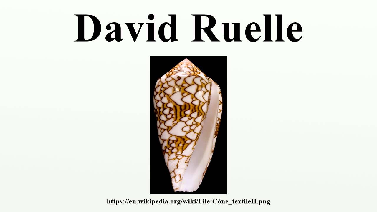 David Ruelle