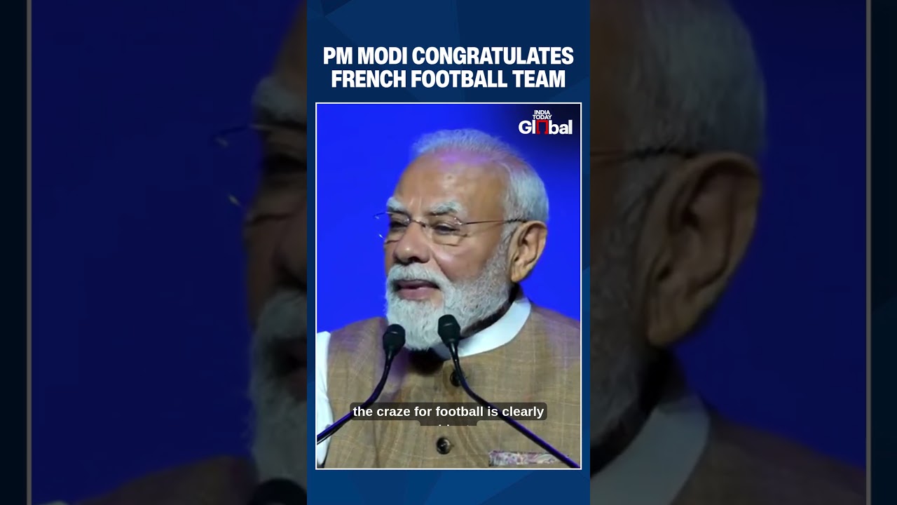 PM Modi Congratulates France&rsquo;s World Cup Team Says Football Connects India and France