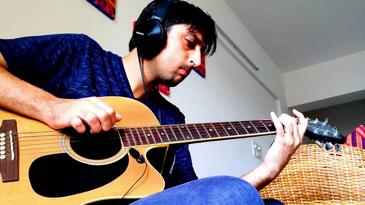 Pashmina (FITOOR) Percussive Fingerstyle Guitar Cover