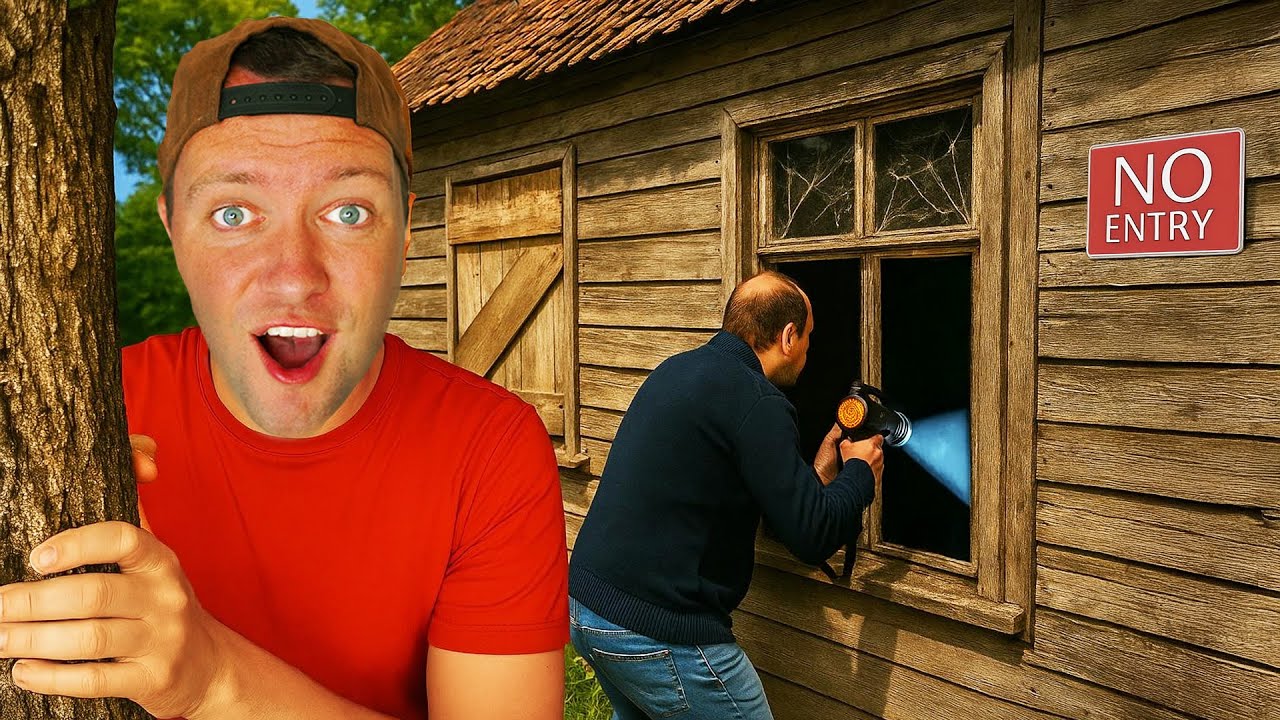 Wij kwamen in een dichtgetimmerde verlaten boerderij!