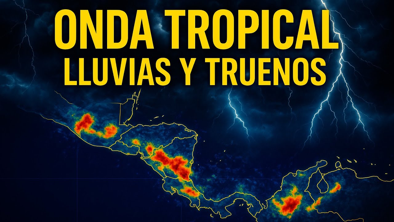 🔴ALERTA🔴 ONDA TROPICAL GOLPEA CENTROAMÉRICA #huracan #metereologia