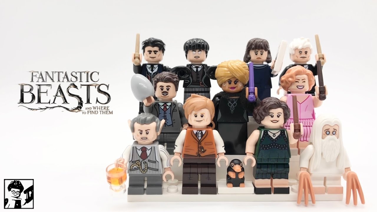 LEGO Fantastic Beasts and Where to Find Them Custom Minifigure Showcase!