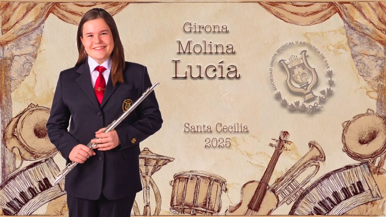 Recogida Nuevos Músicos 2025: Lucía Molina Girona (Flauta) - Unión Musical Sax