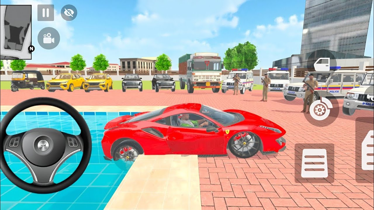 Modified Police Car 🚨 Gangster Life in Indian Streets | Open WorldGame game for android ❤️