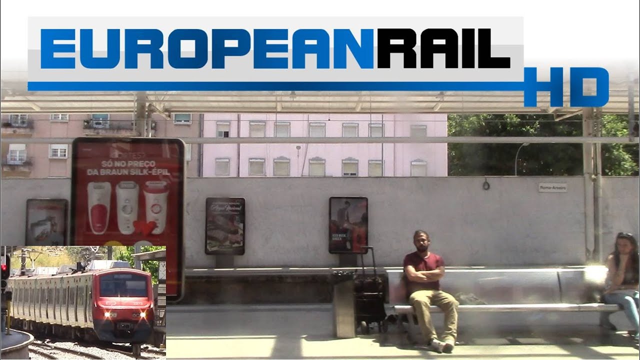 Portugal Train Journey Entrecampos Station to Roma Areeiro Station