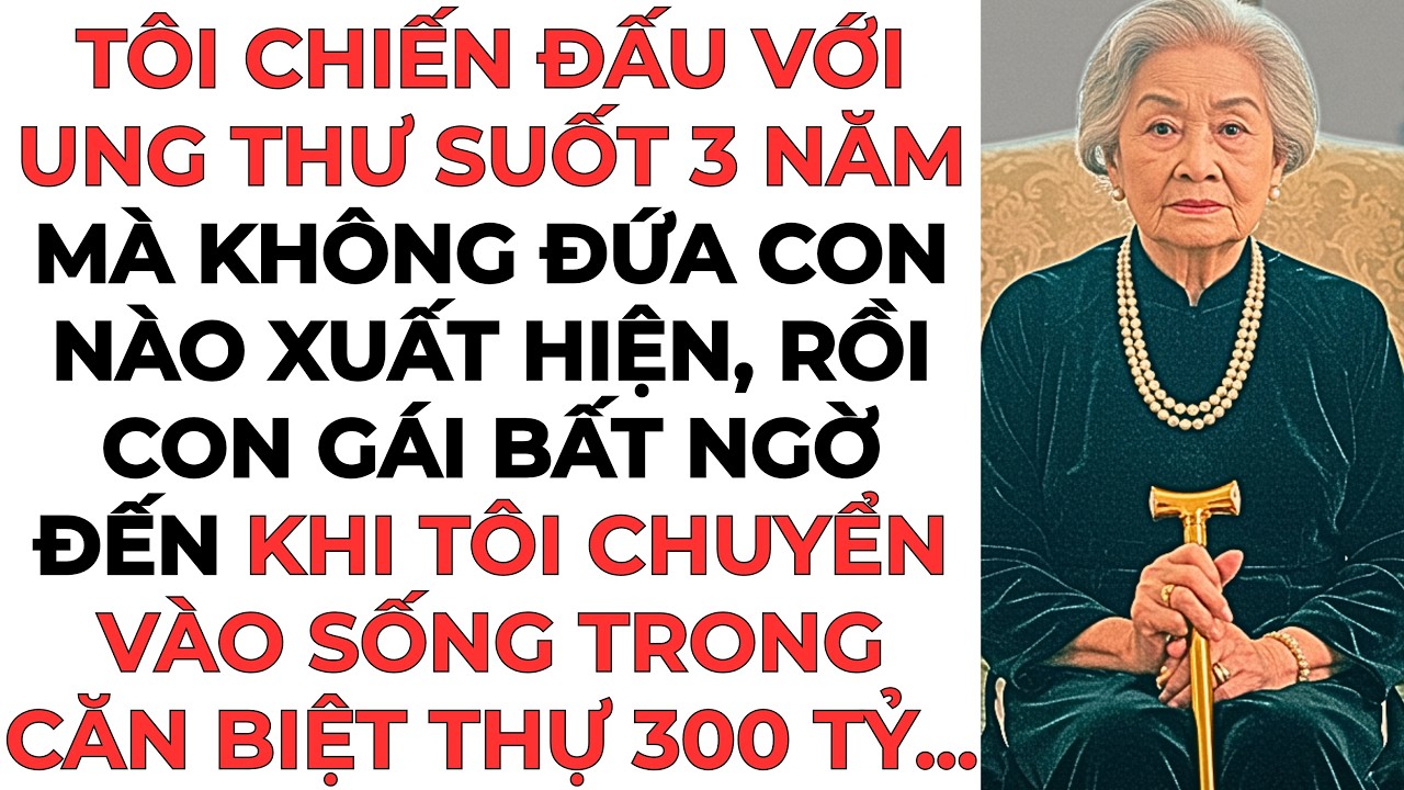 Tôi chiến đấu với ung thư suốt 3 năm mà không đứa con nào xuất hiện, rồi con gái bất ngờ đến khi...