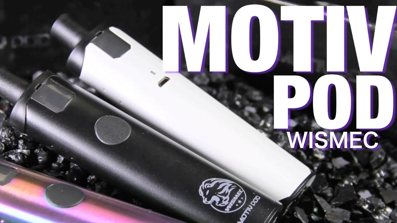 New MOTIV POD System by Wismec ~ALL IN ONE KIT~ (MOD POD SYSTEM REVIEW)