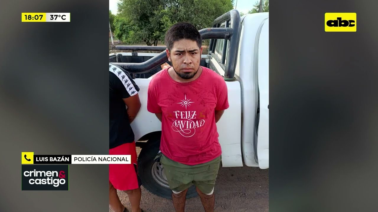 Asalto, persecución y captura de presuntos delincuentes, en zona del Bajo Chaco