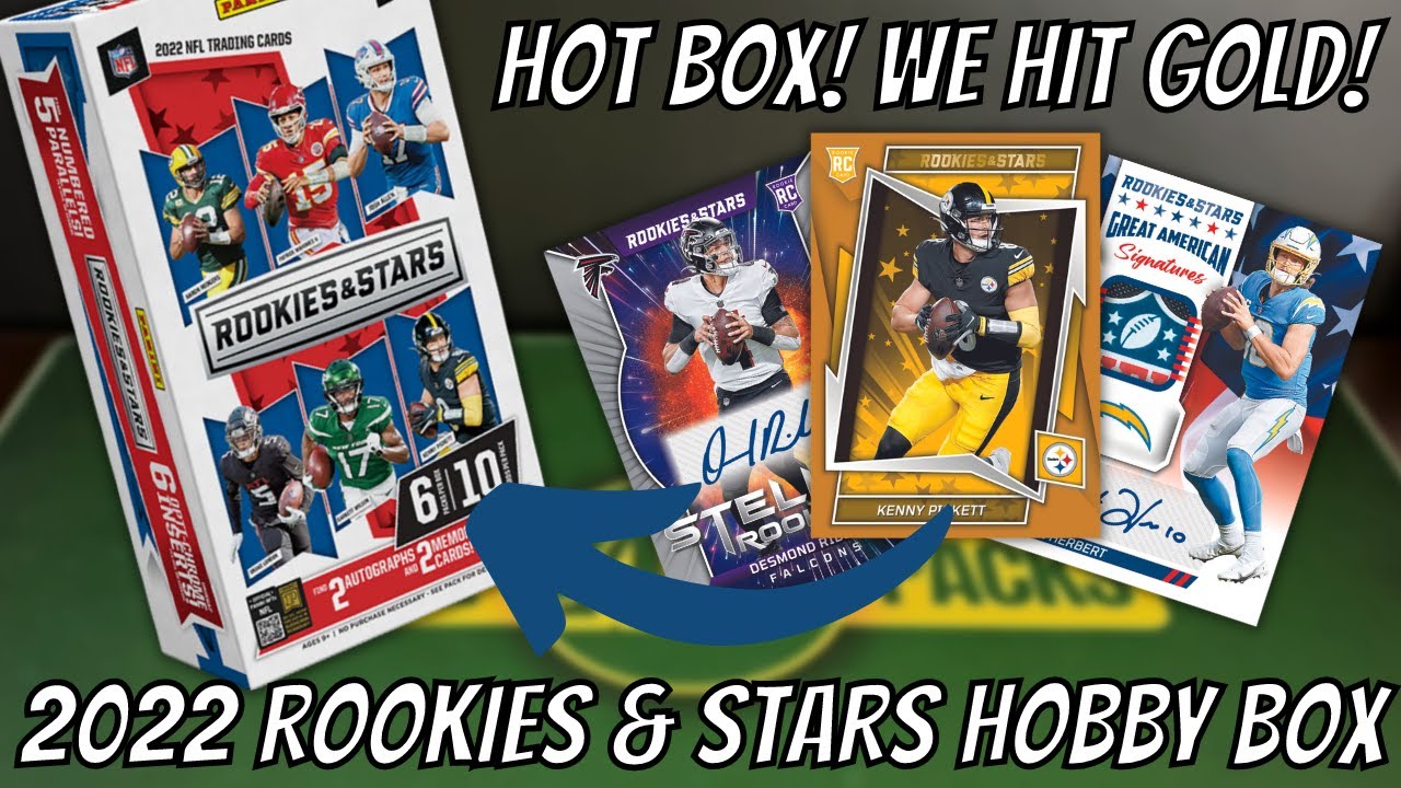 WE STRUCK GOLD! 2022 Panini Rookies and Stars Football Hobby Box